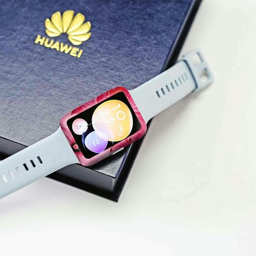 Huawei_Watch Fit 2_Pink_Flower_4